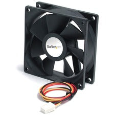 StarTech.com Ball Bearing Case Fan - 1 Pack 50.20 CFM Maximum Airflow - 2600 rpm - 33 dB Noise - TX3 - Plastic - 1 Each