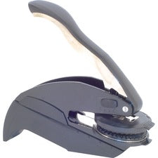 Xstamper Pocket Embosser 1.62" Impression DiameterMetal - 1 Each