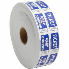 Sparco Roll Tickets Blue - 2000 / Roll
