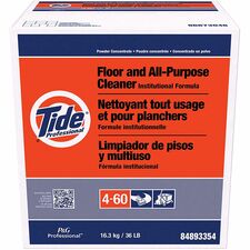 Tide Professional Floor All Purpose Cleaner For Fiberglass, Plastic, Wood, Stainless Steel - 576 oz (36 lb) - 1 / Carton