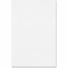 TOPS Second Nature Gum Top Recycled Pads 100 Sheets - Plain - Double Stitched - 4" x 6" Sheet Size - White Paper - Hard Cover, Perforated - Recycled - 12 / Pack