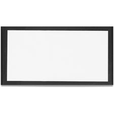 Tatco Label Inserts Magnetic Label Holders Support 2" x 4" Media - 2.5" Height x 4.4" Width - Vinyl - White - 10 / Pack