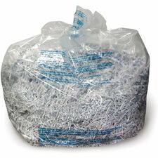 GBC Shredder Bags - For Large Office Shredders 30 gal - 3.9" Height x 4" Width x 10.3" Depth - Plastic - Clear - 25 / Box
