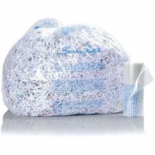 GBC 6-8 Gallon Shredder Bags 8 gal - Plastic - Clear - 100 / Box
