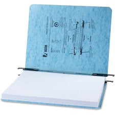 ACCO Presstex Letter Recycled Report Cover 2" Folder Capacity - 8 1/2" x 11" - 20 pt. - Tyvek, Presstex - Light Blue - 60% Recycled - 5 / Pack
