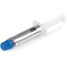 StarTech.com Metal Oxide Thermal CPU Paste Compound Tube (1.5g) 32.2°F/W (0.1°C/W) - Syringe - 1.93W/m?K -22°F (-30°C) to 356°F (180°C) Operating Temperature - Silver - Silver, Carbon Compound, Metal Oxide Compound, Silicone Compou