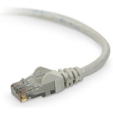 Belkin Cat6 Snagless Patch Cable 25 ft Category 6 Network Cable for Network Device, VoIP Device - First End: 1 x RJ-45 Network - Male - Second End: 1 x RJ-45 Network - Male - Patch Cable - Gold Plated Connector - 24 AWG - Purple - 1 Each