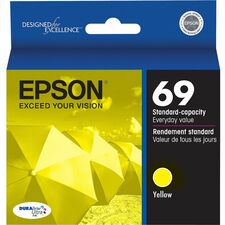 Epson DURABrite Original Inkjet Ink Cartridge - Yellow - 1 Each 350 Pages