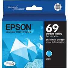 Epson DURABrite Original Inkjet Ink Cartridge - Cyan - 1 Each 350 Pages