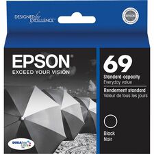Epson DURABrite T069120 Original Inkjet Ink Cartridge - Black - 1 Each 245 Pages