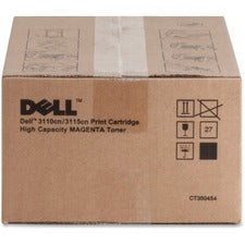 Dell Original High Yield Laser Toner Cartridge - Magenta - 1 Each 8000 Pages