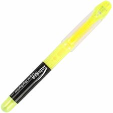 Integra Liquid Highlighters Chisel Marker Point - Yellow Ink - 1 Dozen