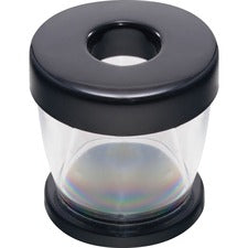 Gem Office Products Paper Clip Dispenser Plastic - Black - 1 Each