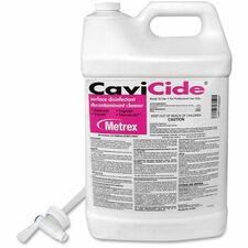 Cavicide Surface Disinfectant Decontaminant Cleaner 320 fl oz (10 quart) - Recommended For: Fungi Remover - Disinfectant, Non-toxic, Rinse-free, Fragrance-free, Caustic-free - 1 Each