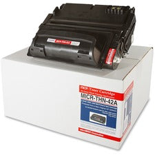 microMICR MICR Standard Yield Laser Toner Cartridge Q5942A - Black - 1 Each 10000 Pages