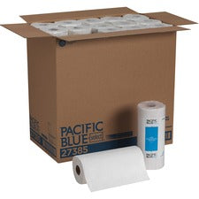 Pacific Blue Select Perforated Paper Towel Roll 2 Ply - 8.80" Width x 11" Length - 85 Sheets/Roll - White - Paper - 30 / Carton