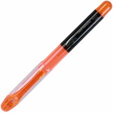 Integra Liquid Highlighters Chisel Marker Point - Fluorescent Orange Ink - 1 Dozen