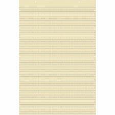 Pacon Ruled Tagboard Sheet 0.88" Height x 24" Width x 36" Length - Manila - 100 / Pack