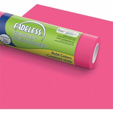 Fadeless Bulletin Board Art Paper Art, Craft, Scrapbooking, Bulletin Board - 48" Width x 50 ft Length - Magenta - 1 Roll