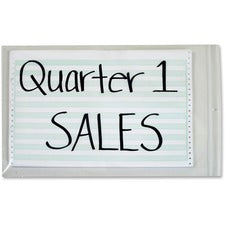 C-Line Oversized Heavyweight Poly Zip Bags 16.75" Length x 13" Width - Clear - Poly - Industry, File, Paper Sheet - 50 / Box