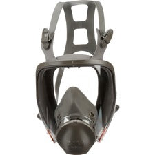 3M 6800 Full Facepiece Reusable Respirator Medium - Gases, Vapor, Particulate Protection - Thermoplastic - Black, Gray - Lightweight - 1 Each