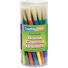 Creativity Street Colossal XL Paint Brushes Canister 30 / Set