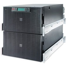 APC by Schneider Electric Smart-UPS RT 20kVA Tower/Rack-mountable UPS 12U Rack-mountable - 2.50 Hour Recharge - 220 V AC Input - 230 V AC Output - 1 x Hard Wire 3-wire, 1 x Hard Wire 5-wire, 8 x IEC 60320 C19, 2 x IEC Jumper - Sine Wave - Serial Port