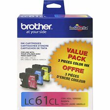 Brother Innobella LC613PKS Original Inkjet Ink Cartridge - Cyan, Yellow, Magenta - 3 / Box 325 Pages Cyan, 325 Pages Yellow, 325 Pages Magenta