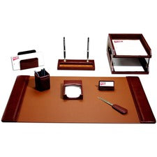 Dacasso Leather Desk Set 1 Each