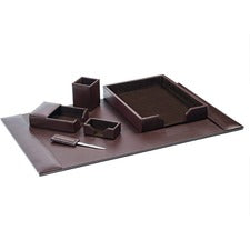 Dacasso Bonded Leather Desk Set 1 Each