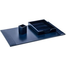 Dacasso 24Kt Gold Tooled 3-Piece Desk Pad Kit 1 Each