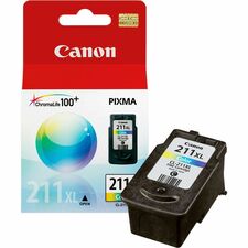 Canon CL-211XL Original Inkjet Ink Cartridge - Cyan, Magenta, Yellow - 1 Each 349 Pages Tri-color