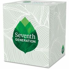 Seventh Generation 100% Recycled Facial Tissues 2 Ply - White - Paper - 85 / Box