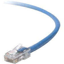 Belkin CAT6 Ethernet Patch Cable, RJ45, M/M 14 ft Category 6 Network Cable for Network Device - First End: 1 x RJ-45 Network - Male - Second End: 1 x RJ-45 Network - Male - Patch Cable - Gold Plated Connector - Gold Plated Contact - Blue - 1 Each