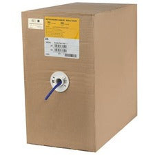 StarTech.com Bulk Cat6 Ethernet Cable - 1000 ft. - Stranded - CM-Rated for In-Wall Use - Blue 1000 ft Category 6 Network Cable for Network Device - 1 Gbit/s - Patch Cable - Unshielded Twisted Pair (UTP) - CM - 24 AWG - Blue - 1 Roll