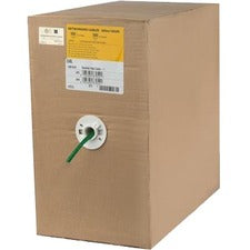 StarTech.com Cat.6 UTP Patch Cable 1000 ft Category 6 Network Cable for Network Device - First End: Bare Wire - Second End: Bare Wire - Patch Cable - 24 AWG - Green - 1 Each