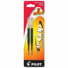 Pilot Dr. Grip Center of Gravity Pen Refills 1 mm , Medium Point - Blue Ink - 2 / Pack