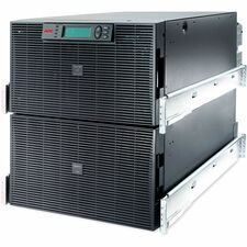 APC by Schneider Electric Smart-UPS RT 20000VA Tower/Rack Mountable UPS 12U Rack-mountable - 2 Hour Recharge - 4.90 Minute Stand-by - 208 V Input - 208 V AC Output - Sine Wave - Serial Port - 1 x Hard Wire 3-wire (2PH + G), 4 x NEMA L6-20R, 2 x NEMA L6-30