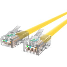 Belkin CAT6 Ethernet Patch Cable, RJ45, M/M 15 ft Category 6 Network Cable for Network Device - First End: 1 x RJ-45 Network - Male - Second End: 1 x RJ-45 Network - Male - Patch Cable - Yellow - 1 Each