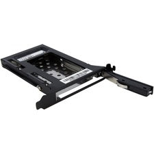 StarTech.com Drive Slot Adapter SATA/600 - Serial ATA/600 Host Interface Internal - Black 1 x HDD Supported - 1 x SSD Supported - 1 x Total Bay - 1 x 2.5" Bay - Aluminum, Steel