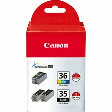 Canon Original Inkjet Ink Cartridge - Assorted, Cyan, Magenta, Yellow - 3 / Pack Inkjet - Assorted, Cyan, Magenta, Yellow - 3 / Pack