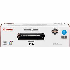 Canon 116 Original Laser Toner Cartridge - Cyan - 1 Each 1500 Pages