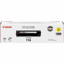 Canon 116 Original Laser Toner Cartridge - Yellow - 1 Each 1500 Pages