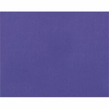 Pacon Railroad Board Art, Mat, Painting, Marker, Poster, Stenciling, Mounting, Block Printing - 22" Height x 28" Width - Purple - 25 / Carton