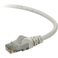 Belkin Category 6 UTP Patch Cable 10 ft Category 6 Network Cable - First End: 1 x RJ-45 Network - Male - Second End: 1 x RJ-45 Network - Male - Patch Cable - Gray - 1 Each - TAA Compliant