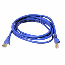 Belkin Category 5e UTP Patch Cable 1 ft Category 5e Network Cable - First End: 1 x RJ-45 Network - Male - Second End: 1 x RJ-45 Network - Male - Patch Cable - Blue - 1 Each - TAA Compliant