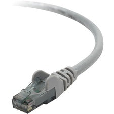 Belkin Category 6 UTP Patch Cable 25 ft Category 6 Network Cable - First End: 1 x RJ-45 Network - Male - Second End: 1 x RJ-45 Network - Male - Patch Cable - Gray - 1 Each - TAA Compliant