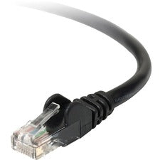 Belkin Category 6 UTP Patch Cable 10 ft Category 6 Network Cable - First End: 1 x RJ-45 Network - Male - Second End: 1 x RJ-45 Network - Male - Patch Cable - Black - 1 Each - TAA Compliant