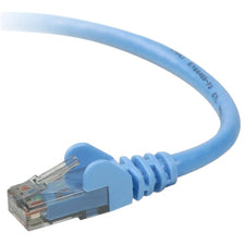 Belkin Category 6 UTP Patch Cable 25 ft Category 6 Network Cable - First End: 1 x RJ-45 Network - Male - Second End: 1 x RJ-45 Network - Male - Patch Cable - Blue - 1 Each - TAA Compliant