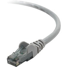 Belkin Category 6 UTP Patch Cable 7 ft Category 6 Network Cable - First End: 1 x RJ-45 Network - Male - Second End: 1 x RJ-45 Network - Male - Patch Cable - Gray - 1 Each - TAA Compliant